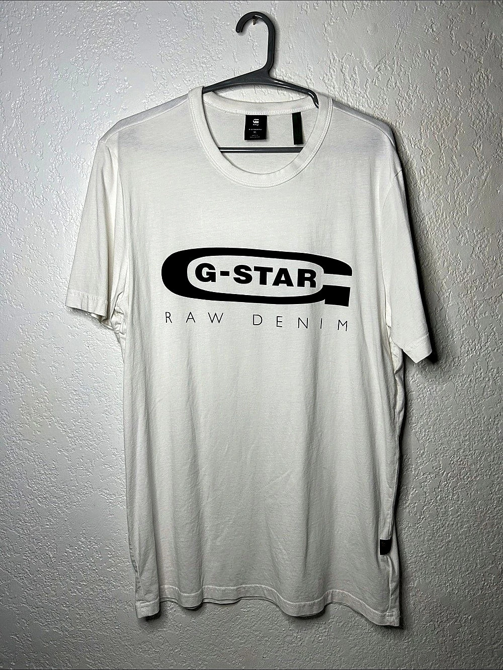 G-Star RAW Center Chest Logo T-Shirt White XL